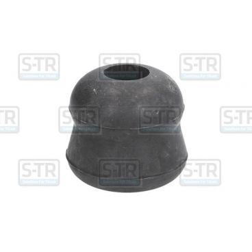 Leaf spring rubber cushion