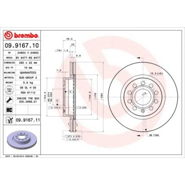 Disc frana