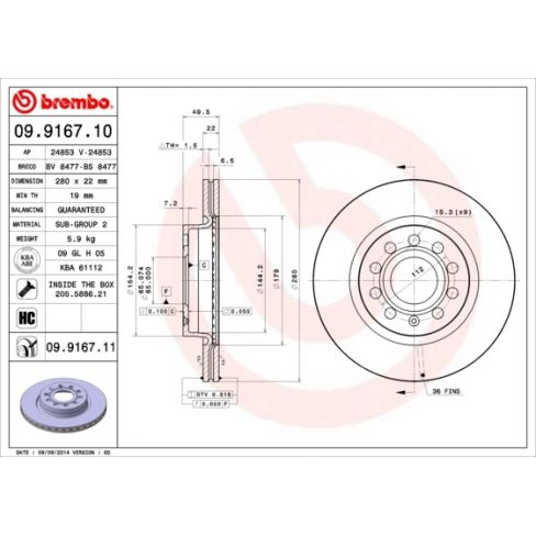 Disc frana