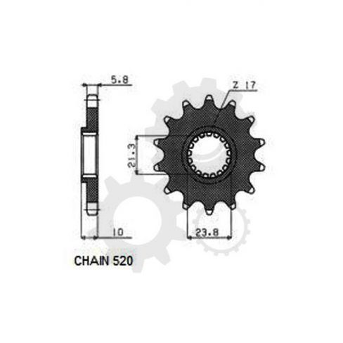 Pinion fata