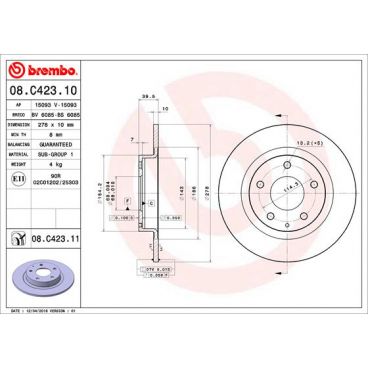 Disc frana