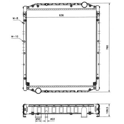 Radiator racire cu apa