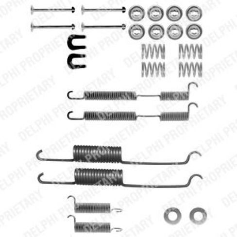 Kit de montaj saboti frana