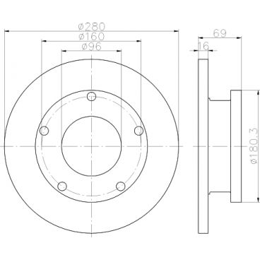 Disc frana