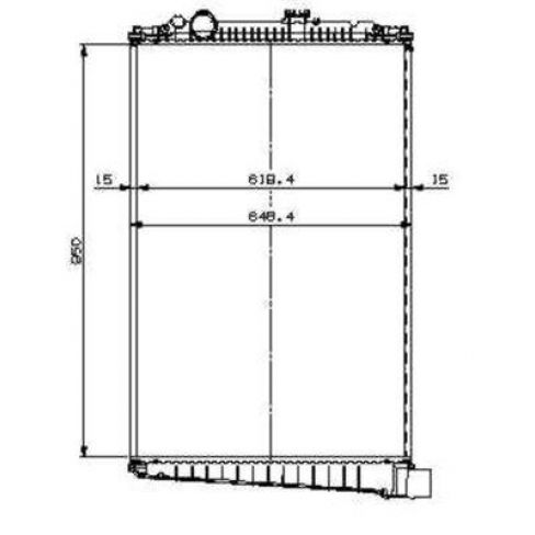 Radiator racire cu apa