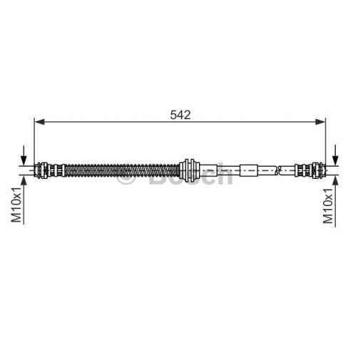 Furtun elastic frana