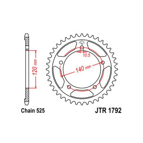 Pinion spate