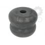 Leaf spring rubber cushion