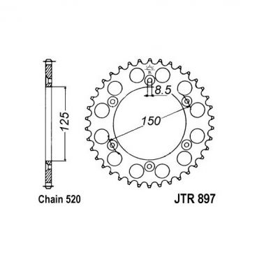 Pinion spate