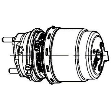 Servo-motor frana