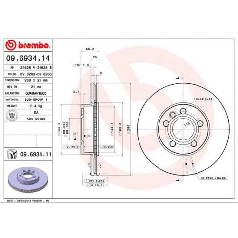 Disc frana