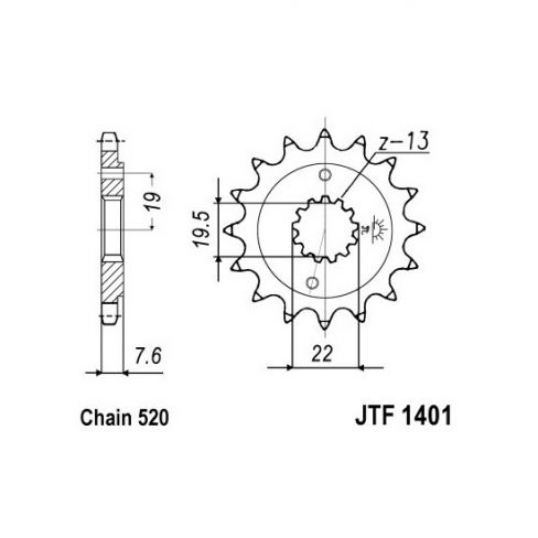 Pinion fata