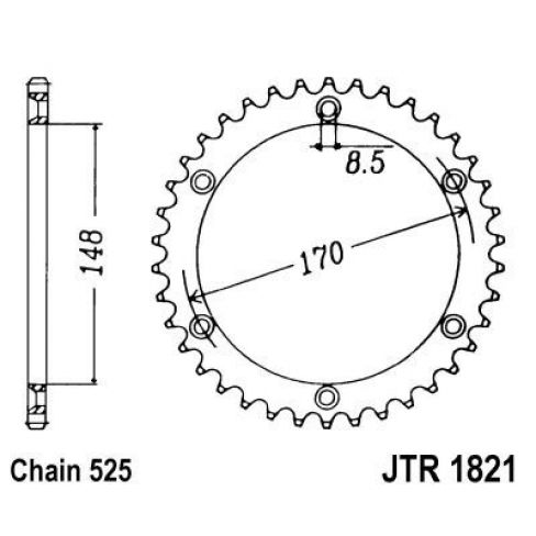 Pinion spate