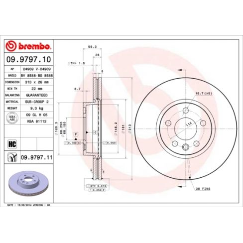 Disc frana