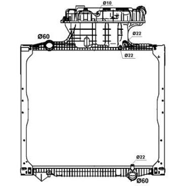 Radiator racire cu apa