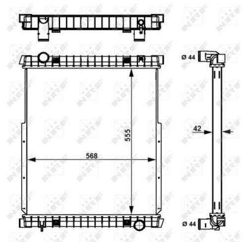 Radiator racire cu apa