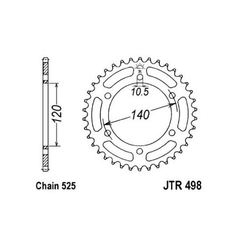 Pinion spate