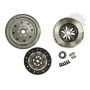 Clutch kit with dual mass flywheel and bearing