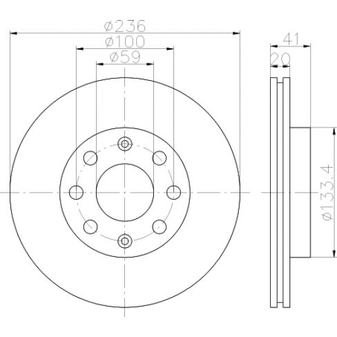 Disc frana