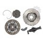 Clutch kit with clutch cylinder and pressure plate