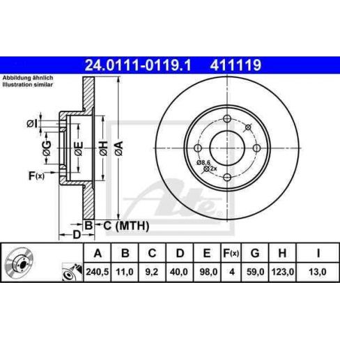 Disc frana