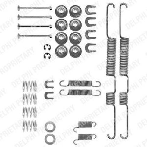 Kit de montaj saboti frana