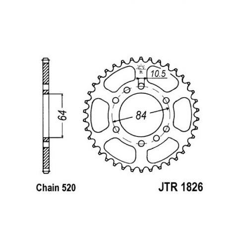 Pinion spate