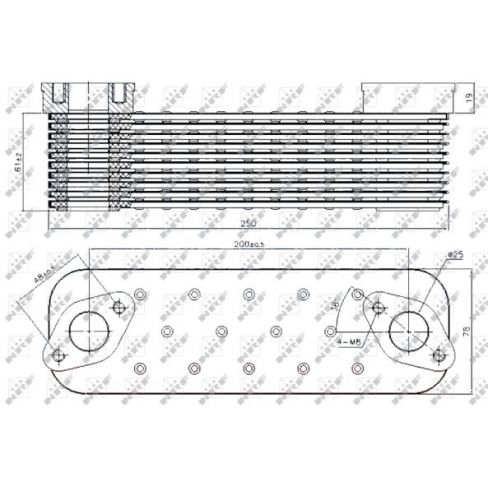 Radiator ulei