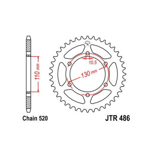 Pinion spate