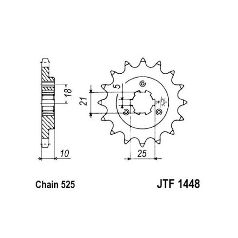 Pinion fata