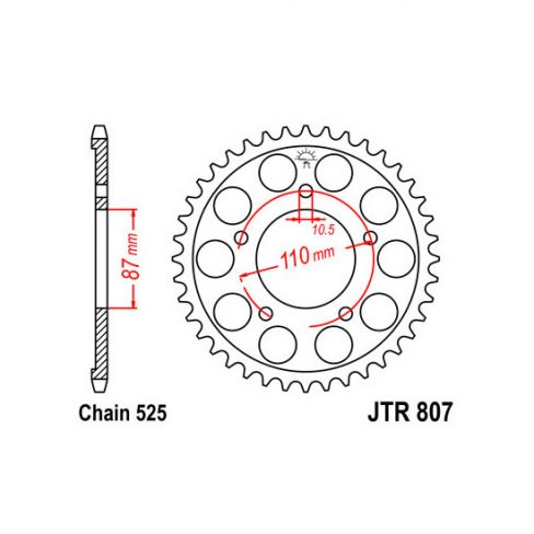 Pinion spate