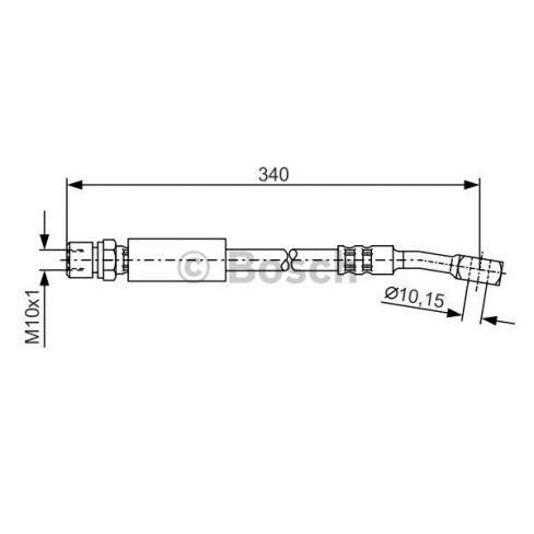 Furtun elastic frana