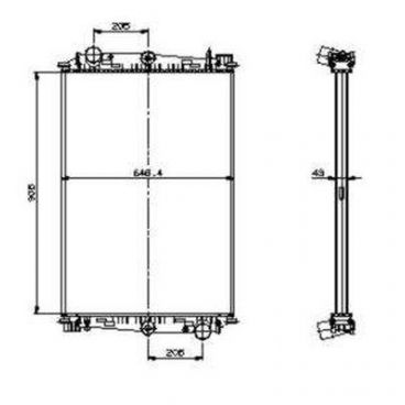 Radiator racire cu apa