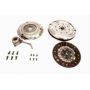 Clutch kit with dual mass flywheel and pneumatic bearing