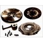 Clutch kit with dual mass flywheel and pneumatic bearing