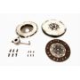 Clutch kit with dual mass flywheel and pneumatic bearing